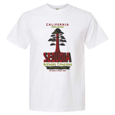 Sequoia And Kings Canyon National Park Garment-Dyed Heavyweight T-Shirt