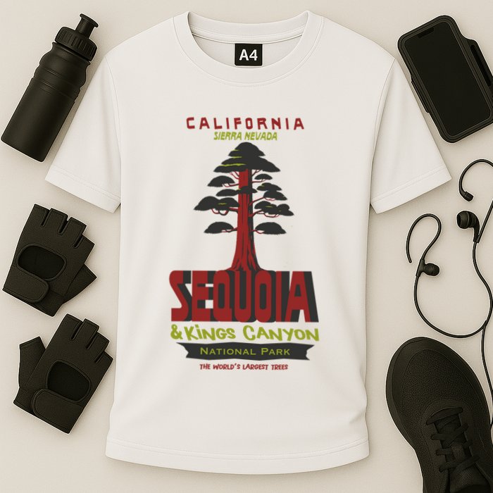 Sequoia And Kings Canyon National Park Cooling Performance Crew T-Shirt