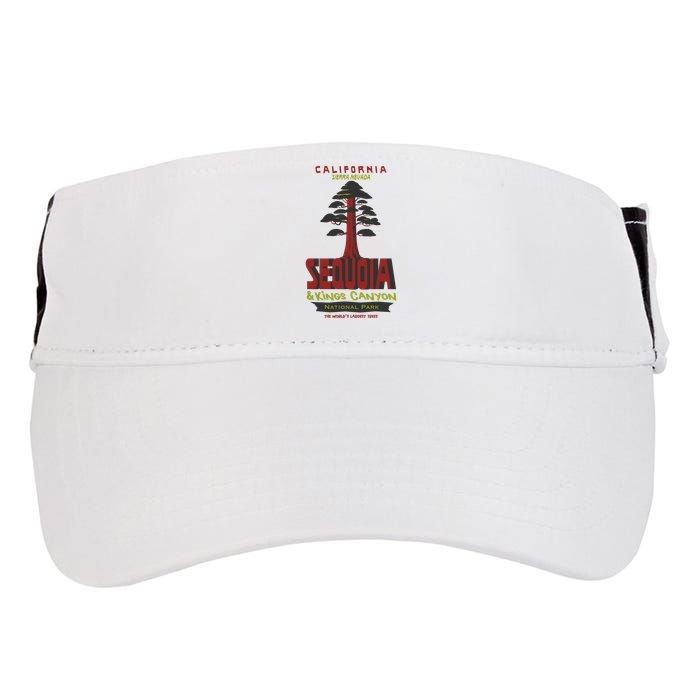 Sequoia And Kings Canyon National Park Adult Drive Performance Visor