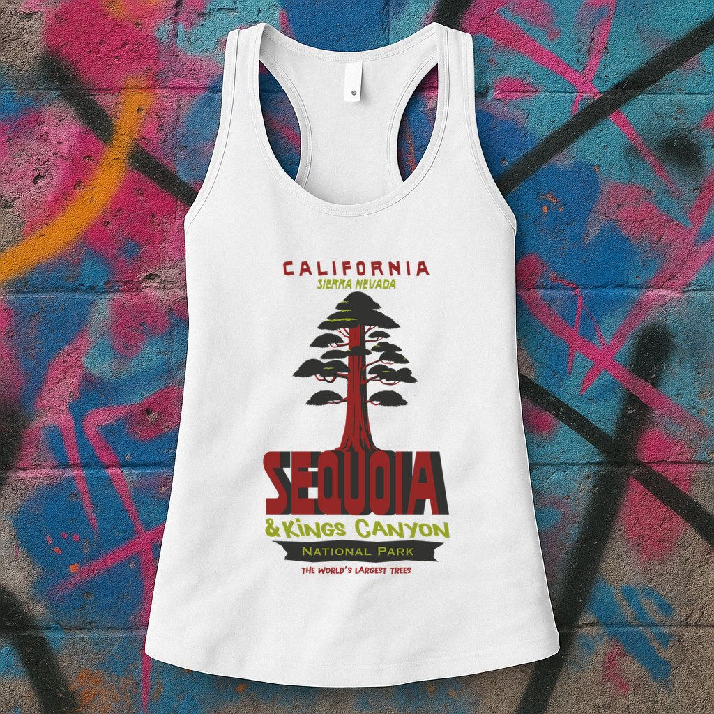Sequoia And Kings Canyon National Park Womens Tank Top