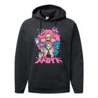 Save Animals Kawaii Anime Manga Girl Teen Boy Performance Fleece Hoodie