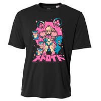 Save Animals Kawaii Anime Manga Girl Teen Boy Cooling Performance Crew T-Shirt