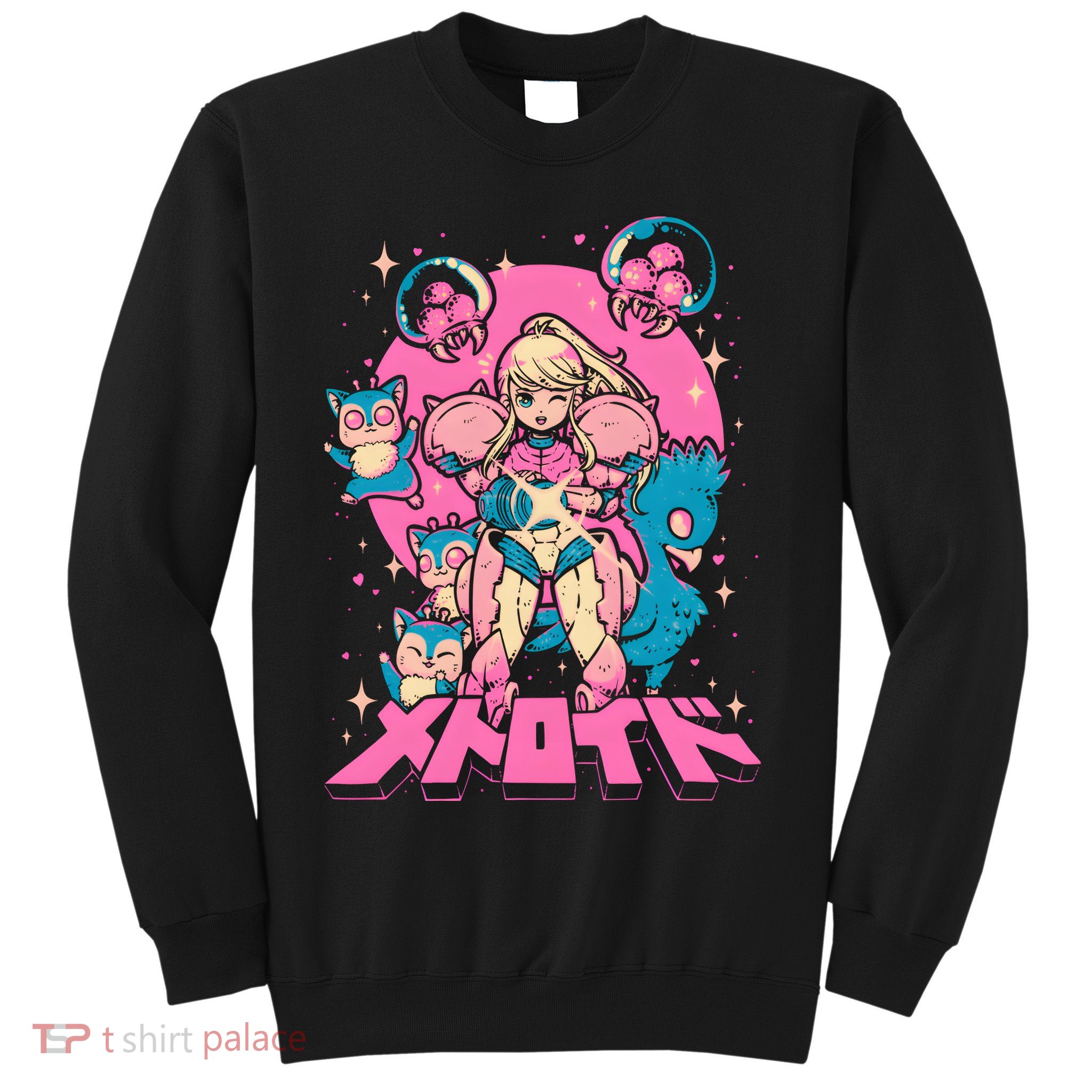 Save Animals Kawaii Anime Manga Girl Teen Boy Sweatshirt