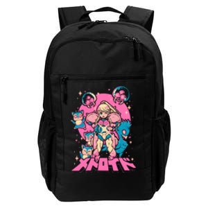 Save Animals Kawaii Anime Manga Girl Teen Boy Daily Commute Backpack