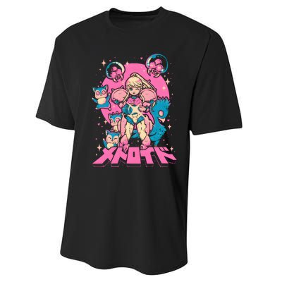 Save Animals Kawaii Anime Manga Girl Teen Boy Performance Sprint T-Shirt