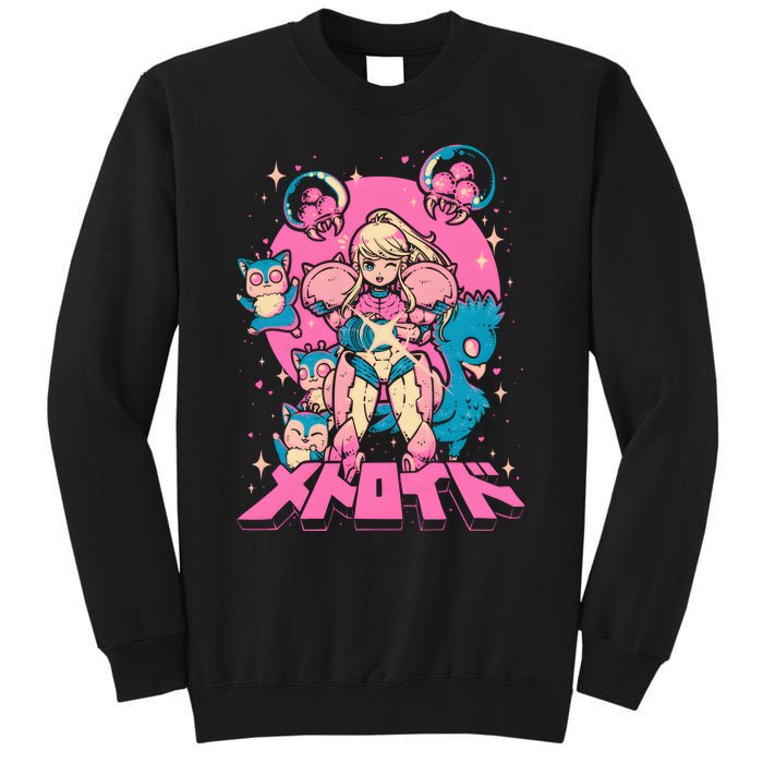 Save Animals Kawaii Anime Manga Girl Teen Boy Tall Sweatshirt