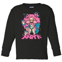 Save Animals Kawaii Anime Manga Girl Teen Boy Toddler Long Sleeve Shirt