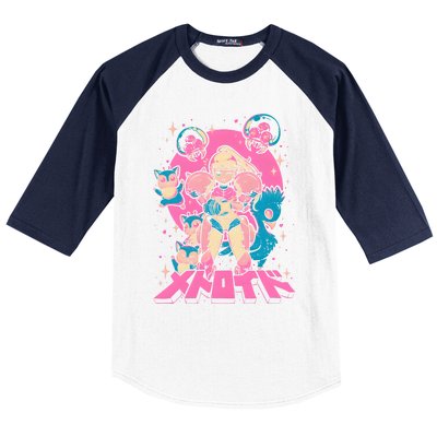 Save Animals Kawaii Anime Manga Girl Teen Boy Baseball Sleeve Shirt