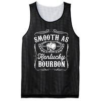 Smooth As Kentucky Bourbon Funny Whiskey Lover Drinking Gift Mesh Reversible Basketball Jersey Tank