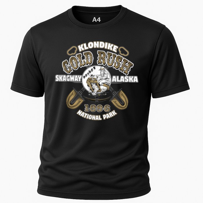 Skagway Alaska Klondike Gold Rush Souvenir Cooling Performance Crew T-Shirt