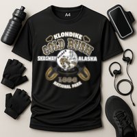 Skagway Alaska Klondike Gold Rush Souvenir Cooling Performance Crew T-Shirt