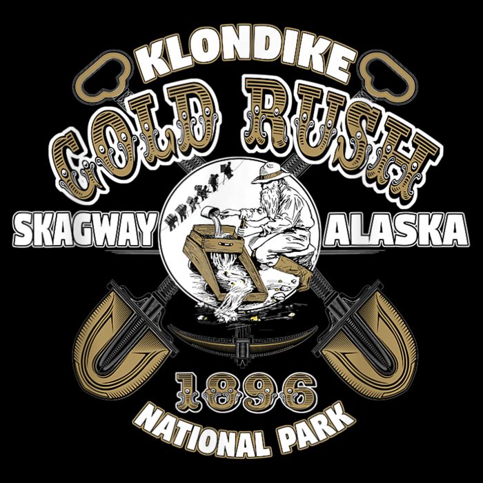 Skagway Alaska Klondike Gold Rush Souvenir Cooling Performance Crew T-Shirt