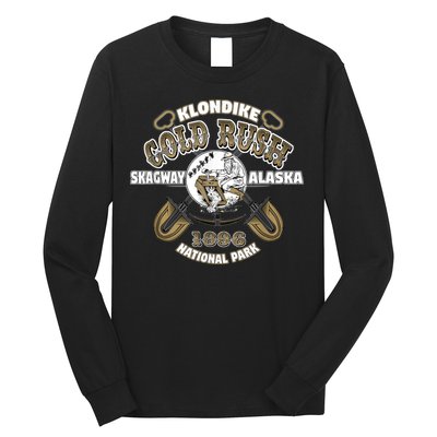Skagway Alaska Klondike Gold Rush Souvenir Long Sleeve Shirt