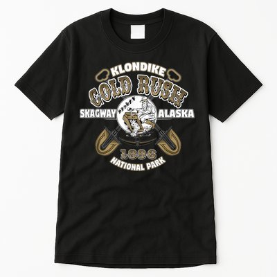 Skagway Alaska Klondike Gold Rush Souvenir Tall T-Shirt