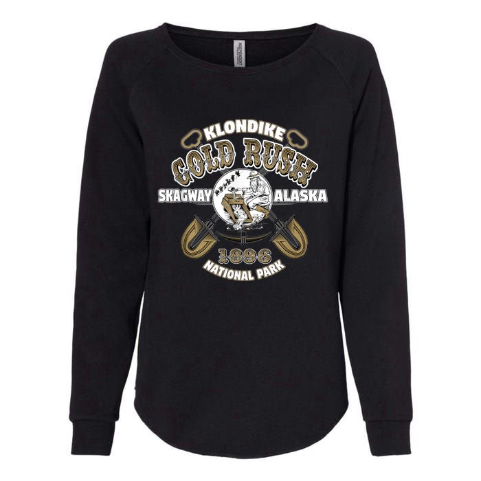 Skagway Alaska Klondike Gold Rush Souvenir Womens California Wash Sweatshirt