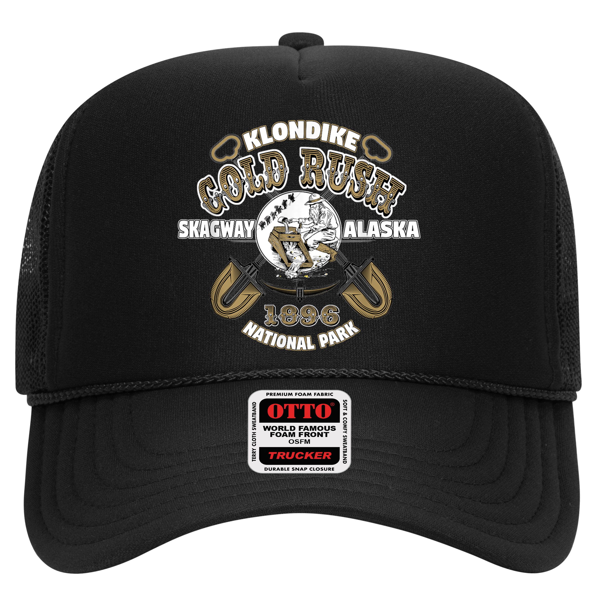 Skagway Alaska Klondike Gold Rush Souvenir Hat