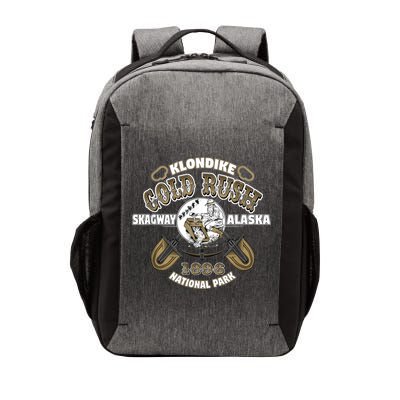 Skagway Alaska Klondike Gold Rush Souvenir Vector Backpack