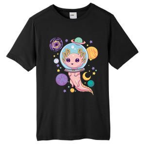 Space Axolotl Kawaii Pastel Goth Anime Aesthetic Nu Goth Tall Fusion ChromaSoft Performance T-Shirt