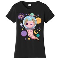 Space Axolotl Kawaii Pastel Goth Anime Aesthetic Nu Goth Women's T-Shirt