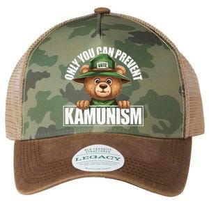 Stand Against Kamunism Vote To Protect Your Freedom Premium Legacy Tie Dye Trucker Hat