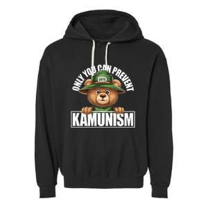 Stand Against Kamunism Vote To Protect Your Freedom Premium Garment-Dyed Fleece Hoodie