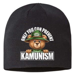 Stand Against Kamunism Vote To Protect Your Freedom Premium Sustainable Beanie