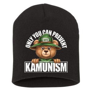 Stand Against Kamunism Vote To Protect Your Freedom Premium Short Acrylic Beanie