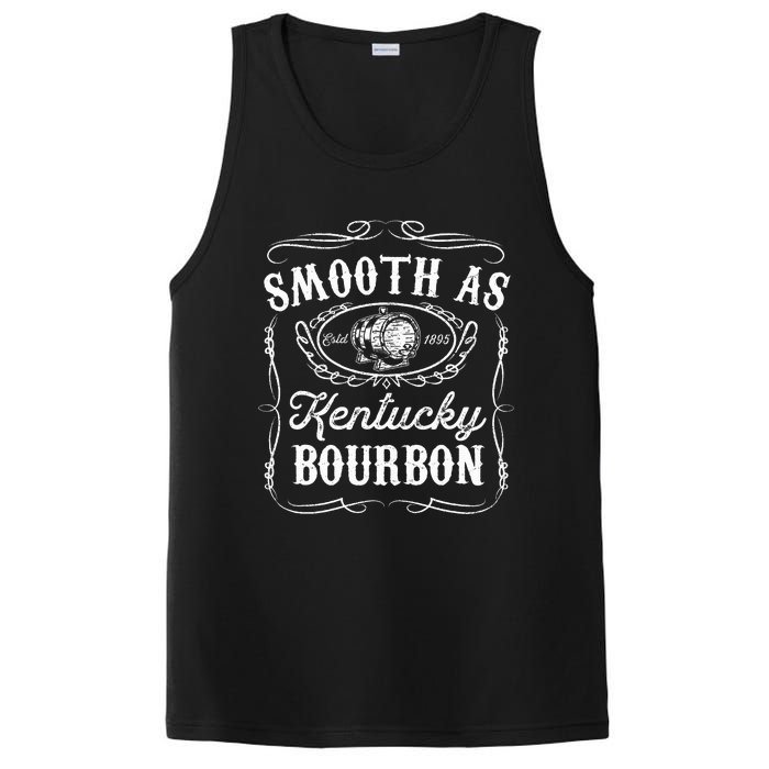 Smooth As Kentucky Bourbon Funny Whiskey Lover Drinking Gift PosiCharge Competitor Tank