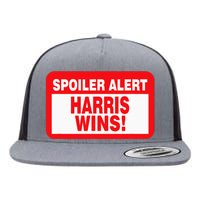 Spoiler Alert Kamala Harris Wins Presidential Debate Flat Bill Trucker Hat