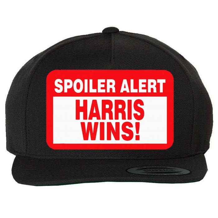 Spoiler Alert Kamala Harris Wins Presidential Debate Wool Snapback Cap