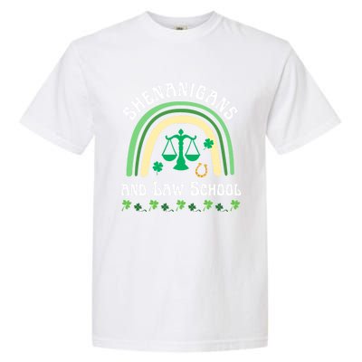 Shenanigans And Law School St Patrick's Day Lawyer Attorney Funny Gift Garment-Dyed Heavyweight T-Shirt