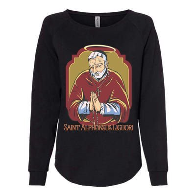 St Alphonsus Liguori Catholic Patron Saint Of Lawyers Funny Gift Womens California Wash Sweatshirt