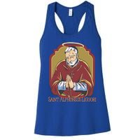 St Alphonsus Liguori Catholic Patron Saint Of Lawyers Funny Gift Women's Racerback Tank