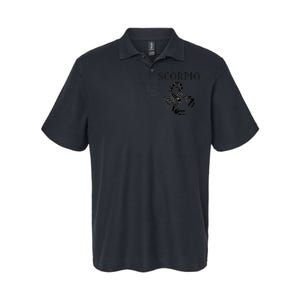 Scorpio Astrology Large Scorpion Zodiac Sign & Scorpio Name Softstyle Adult Sport Polo