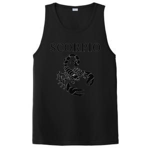 Scorpio Astrology Large Scorpion Zodiac Sign & Scorpio Name PosiCharge Competitor Tank