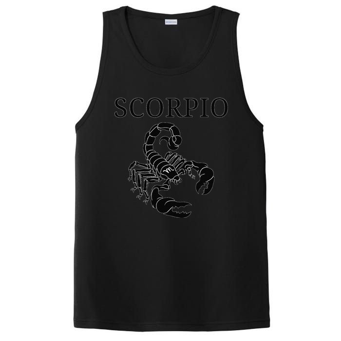 Scorpio Astrology Large Scorpion Zodiac Sign & Scorpio Name PosiCharge Competitor Tank