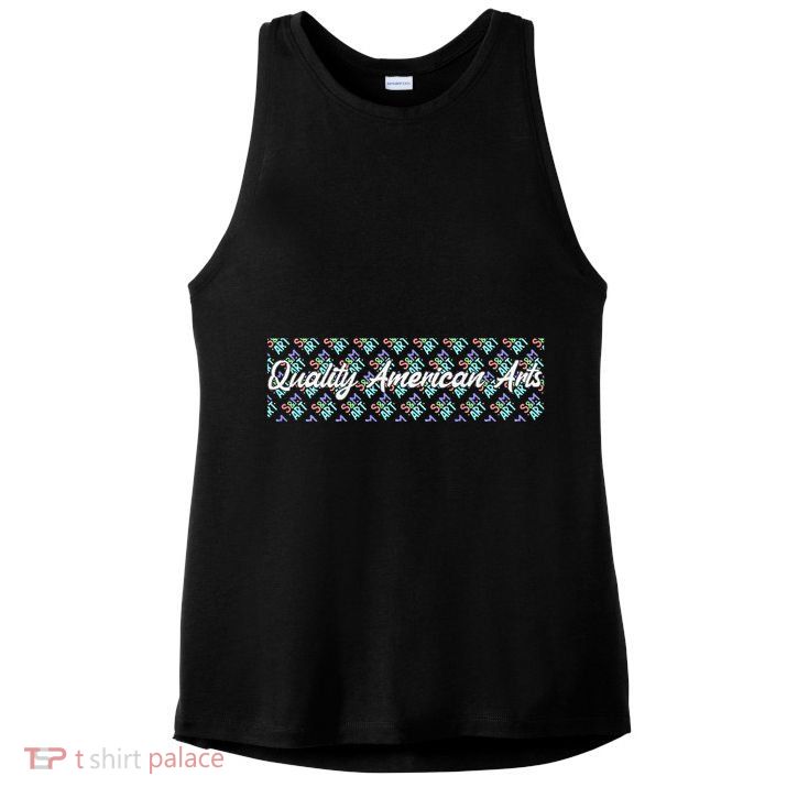 S&M Art Logo Ladies PosiCharge Tri-Blend Wicking Tank