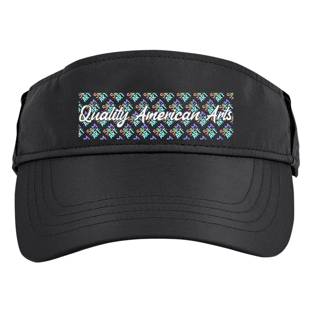 S&M Art Logo Adult Drive Performance Visor