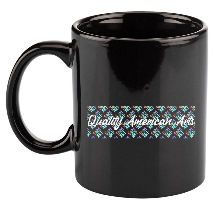 S&M Art Logo 11oz C Handle Ceramic Mug