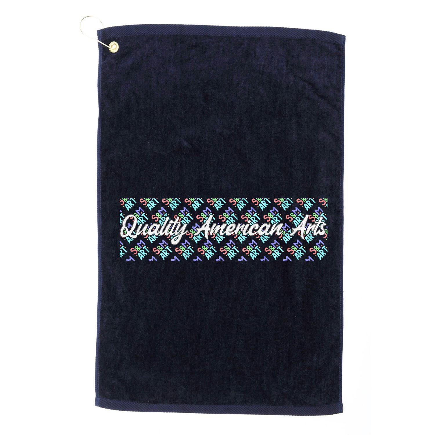 S&M Art Logo Golf Towel