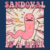 Sandovals A Liar Worm With A Mustache Infant Baby Jersey Bodysuit