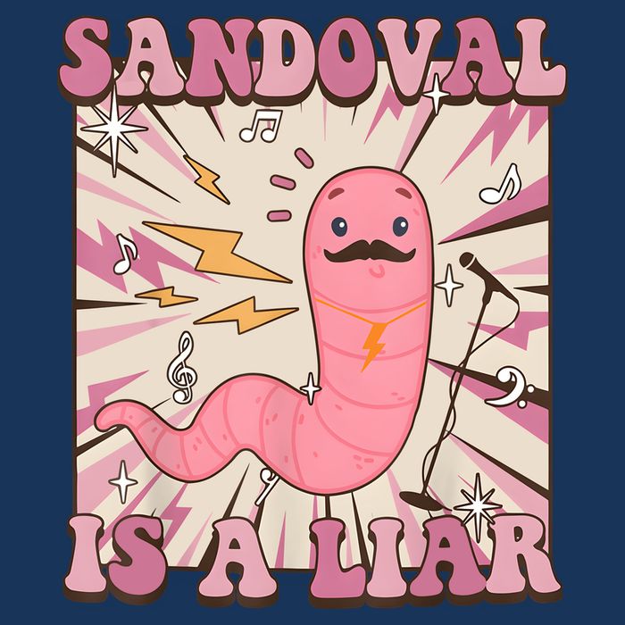 Sandovals A Liar Worm With A Mustache Infant Baby Jersey Bodysuit