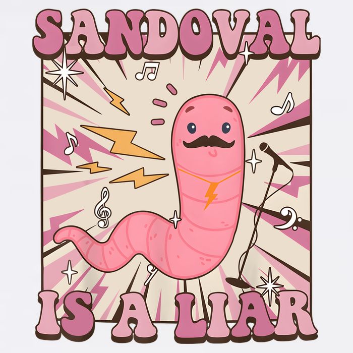 Sandovals A Liar Worm With A Mustache Sustainable Bucket Hat
