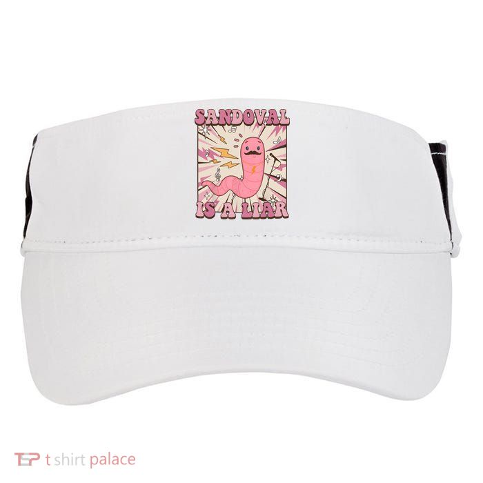 Sandovals A Liar Worm With A Mustache Adult Drive Performance Visor