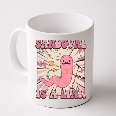 Sandovals A Liar Worm With A Mustache Mug