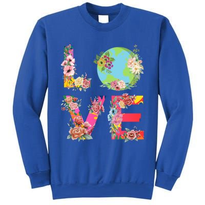 Save And Love The Planet Earth Day Gift Sweatshirt