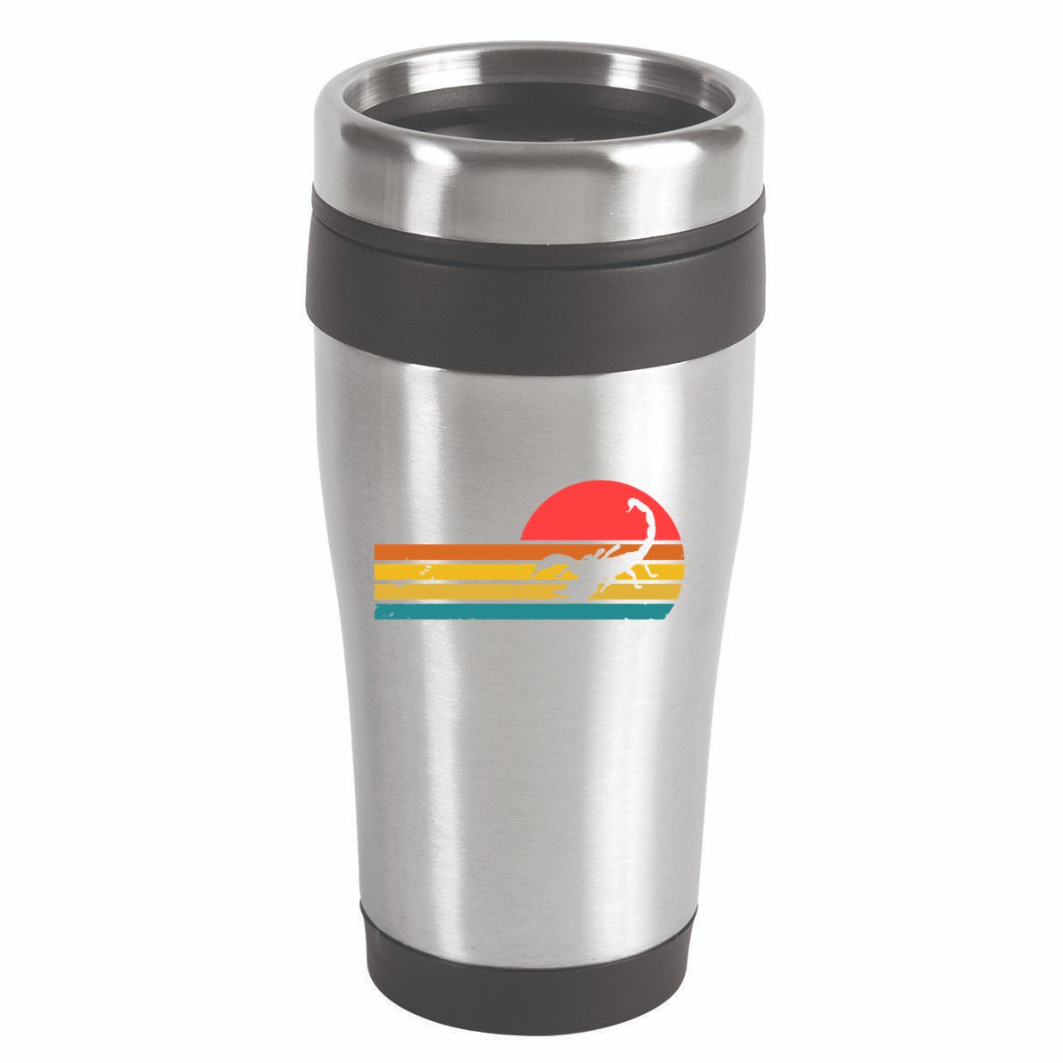 Scorpion Animal Lover 80s Retro Scorpion Gift 16oz Travel Tumbler