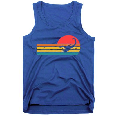 Scorpion Animal Lover 80s Retro Scorpion Gift Tank Top