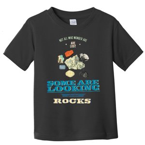 Some Are Looking For Cool Rocks Geologist Toddler T-Shirt