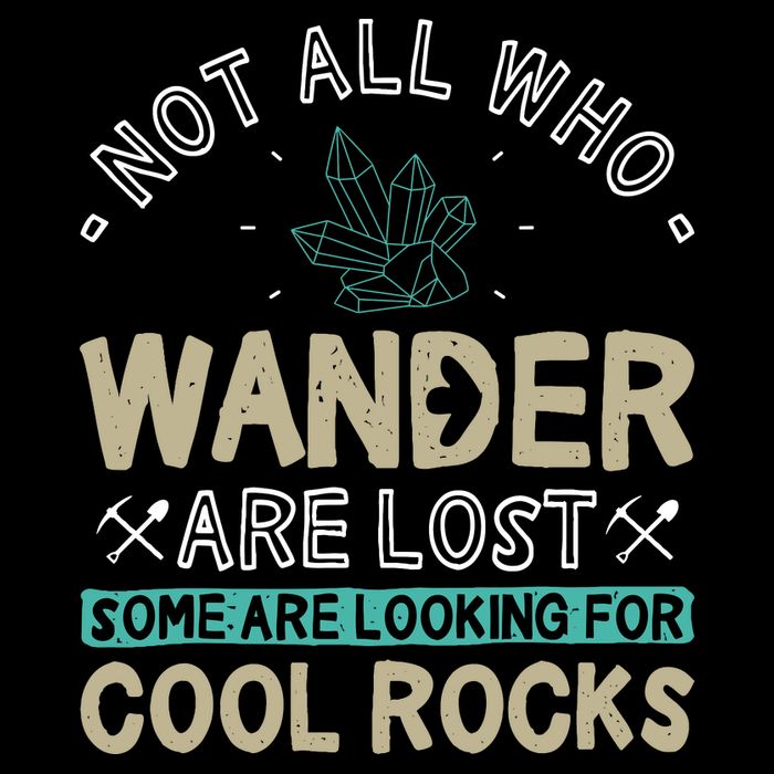 Some Are Looking For Cool Rocks Geologist Geode Hunter Magnet